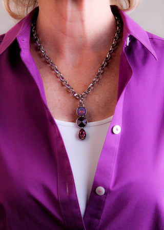 Myka 18" Kim Chain with Toggle Closure -Fashion Crossroads Inc