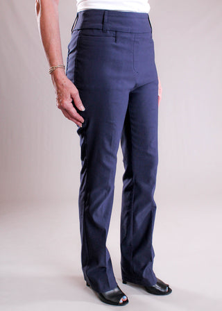 Tribal Sportswear Flatten It Pull On Pant side view - Fashion Crossroads Inc