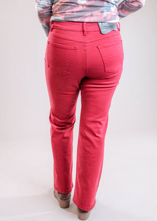French Dressing Olivia Bootcut Ankle Jeans Front View - Fashion Crossroads Inc