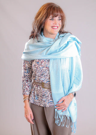 Sympli 3/4 Sleeve Go To Classic Tee in Painted Blooms