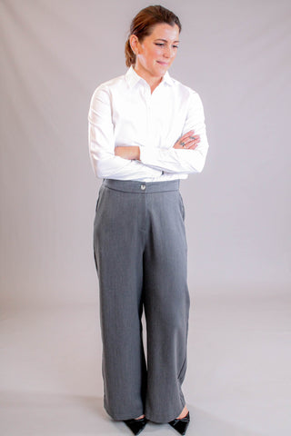 She + Sky Wide Leg Trouser with Pockets