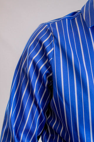 Foxcroft Margie Long Sleeve Striped Button Down Shirt