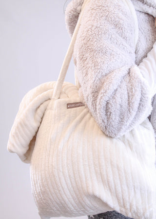 Hello Mello Travel Blanket Front View - Fashion Crossroads Inc