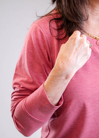 Dylan City Scoop Neck Top