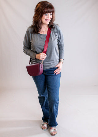 Dylan City Scoop Neck Top