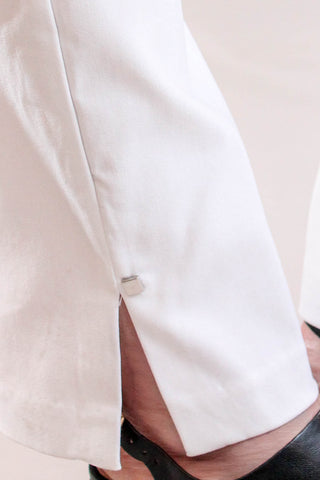 Tribal Sportswear Flatten It Slim Pull-On Ankle Pant Detail View - Fashion Crossroads Inc