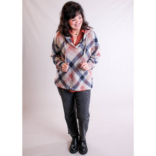 Tribal Sportswear Button Down Knit Shirt Marsala layered view - Fashion Crossroads Inc.