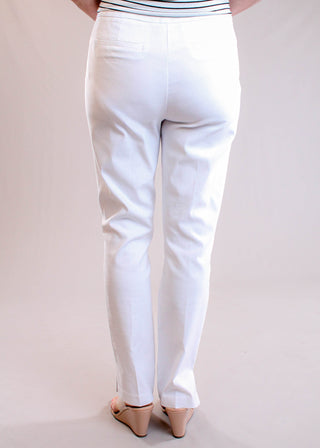 Tribal Sportswear Flatten It Slim Pull-On Ankle Pant back view - Fashion Crossroads Inc
