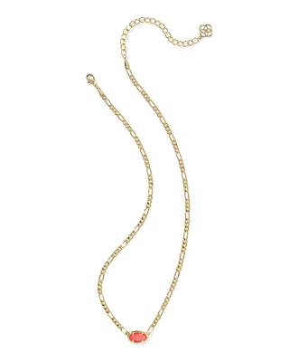 Kendra Scott Elisa Figaro Necklace in Iridescent Papaya