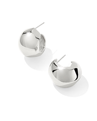 Kendra Scott’s Kaitlin Earrings in Rhodium