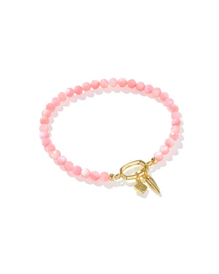 Kendra Scott Sylvia Bracelet in Pink Chalcedony