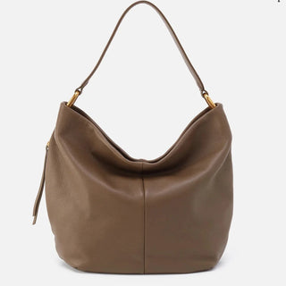 Hobo Harley Handbag Dark Elm front view - Fashion Crossroads Inc.