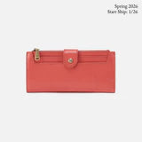 HOBO Dunn Continental Wallet in Pink Mirage - Fashion Crossroads Inc