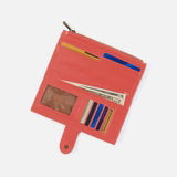 HOBO Dunn Continental Wallet in Pink Mirage - Fashion Crossroads Inc