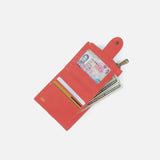HOBO Dunn Mini Wallet in Pink Mirage - Fashion Crossroads Inc