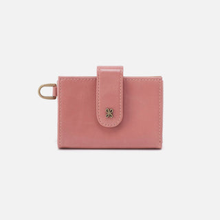 Hobo Jean Leather Accordion Card Case and Coin Purse