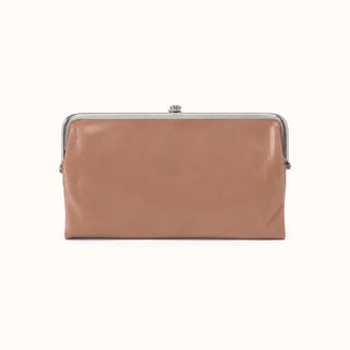 HOBO Lauren Clutch Wallet in Woodsmoke