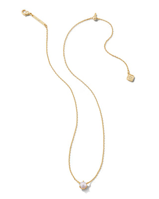 Kendra Scott Ashton Pearl Necklace in 14k Gold Over Brass