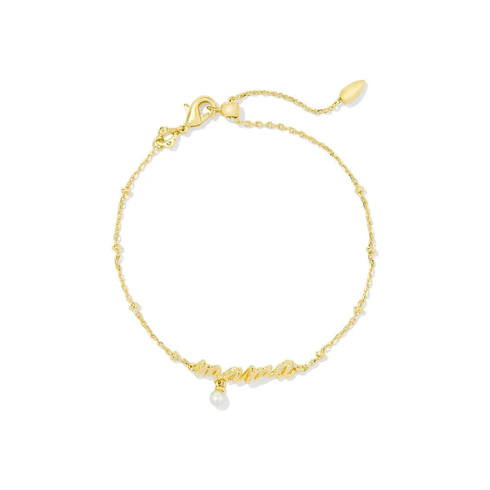 Kendra Scott Mama Necklace with Pearl Accent - Main Image