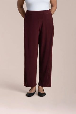 Sympli Suitable Secret Pocket Pant Front View - Fashion Crossroads Inc