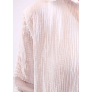 Sympli Cotton Gauze Easy Shirt detail view - Fashion Crossroads Inc