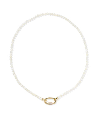 Kendra Scott Emery Bead Strand Necklace in Ivory