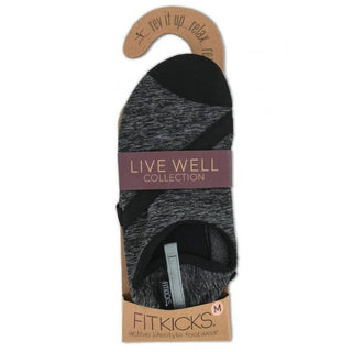 Fitkicks Live Well Active Lifestyle Footwear in Black - Fashion Crossroads Inc