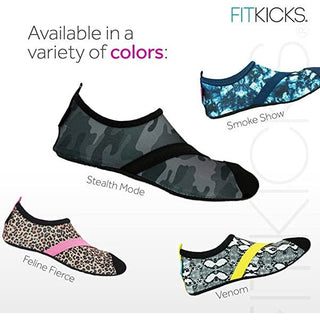 Fitkicks Live Well Active Lifestyle Footwear in Smoke Blue - Fashion Crossroads Inc