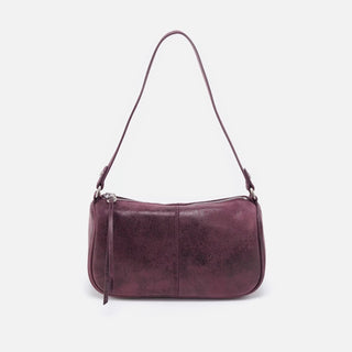 HOBO Autry Small Shoulder Leather Handbag Plum - Fashion Crossroads Inc