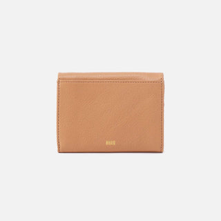 HOBO Lumen Leather Bi-Fold Wallet In Sandstorm - Fashion Crossroads Inc