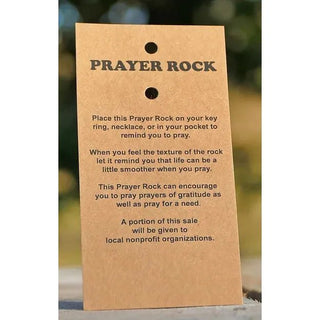 Joshua Jar Prayer Rock - Fashion Crossroads Inc