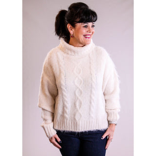 Molly Bracken Long Sleeve Knitted Cowl Neck Sweater - Fashion Crossroads Inc
