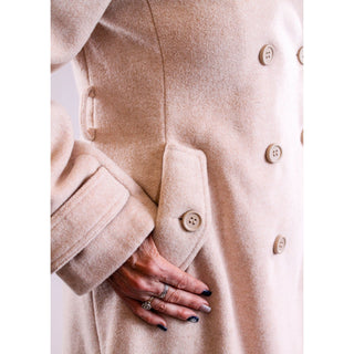 Molly Bracken Woven Trench Style Coat with Belt - Fashion Crossroads Inc