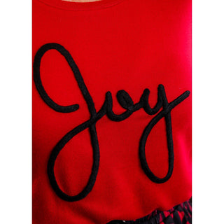 Tribal Joy Long Sleeve Pajama Top detail view - Fashion Crossroads Inc