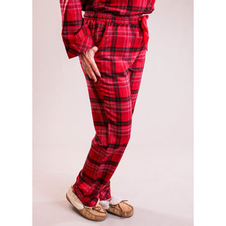 Tribal Plaid Pajama Bottoms - Fashion Crossroads Inc