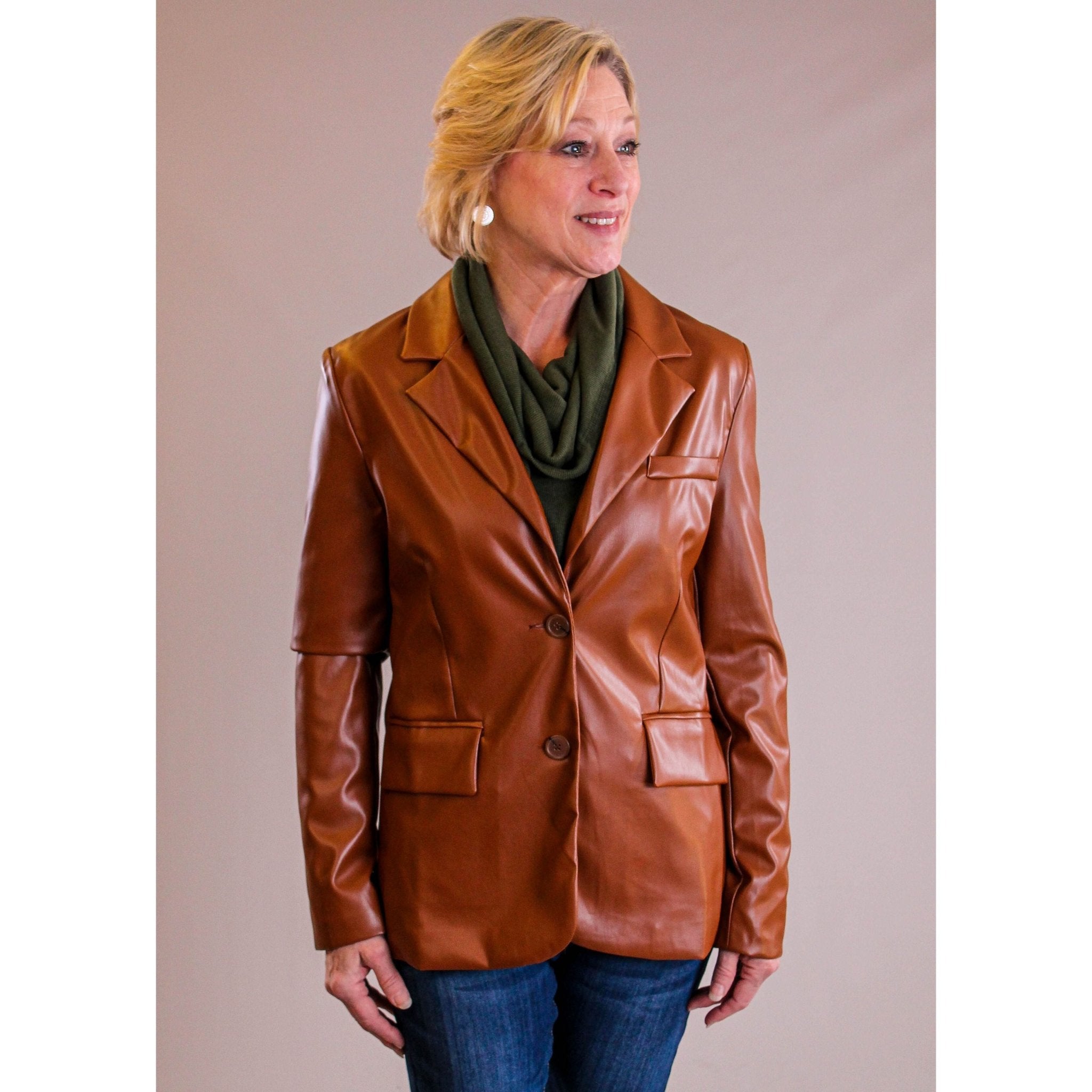 CAMI NYC Ash Vegan Leather Jacket | 4sisters1closet – 4Sisters1Closet